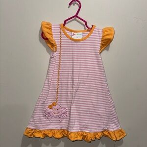 Jellybean Girls Stripe Spider Dress